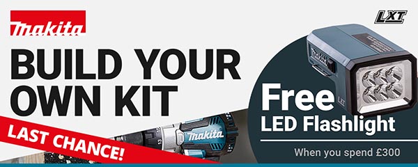 Last Chance To Build Your Own Makita Kit at Toolstop